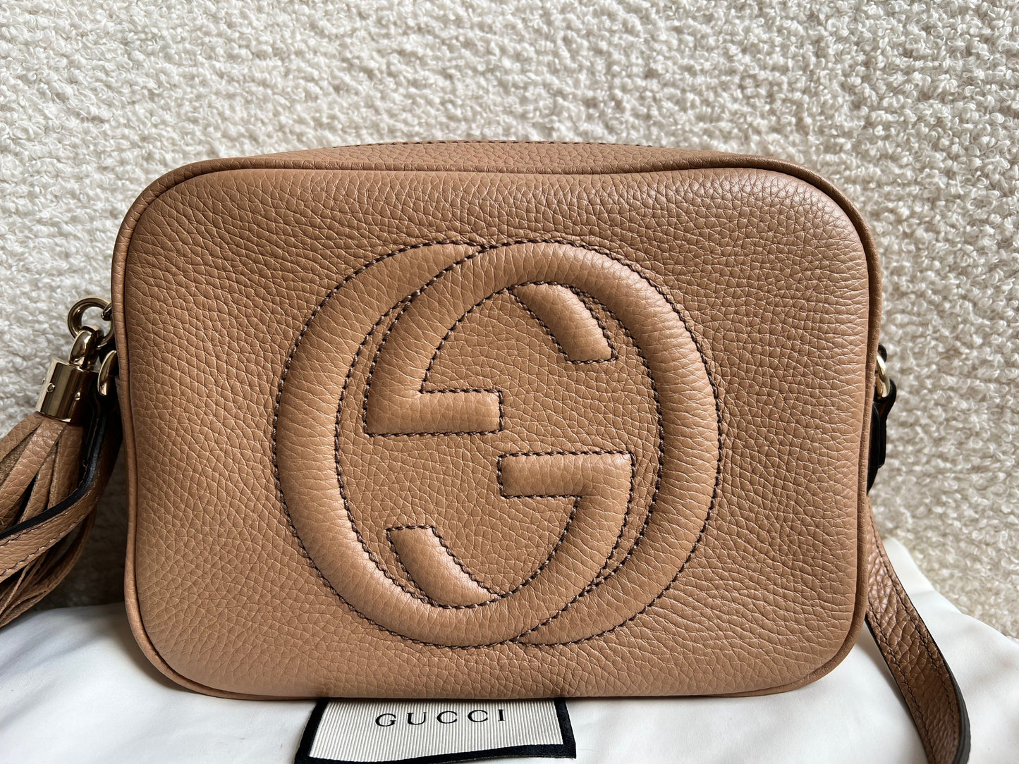 Gucci Rose Beige Soho Disco (RRP £1050)