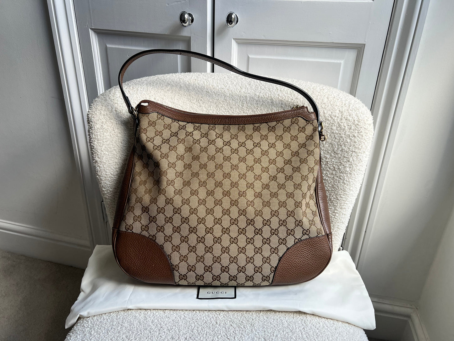 Gucci GG Bree Canvas Hobo