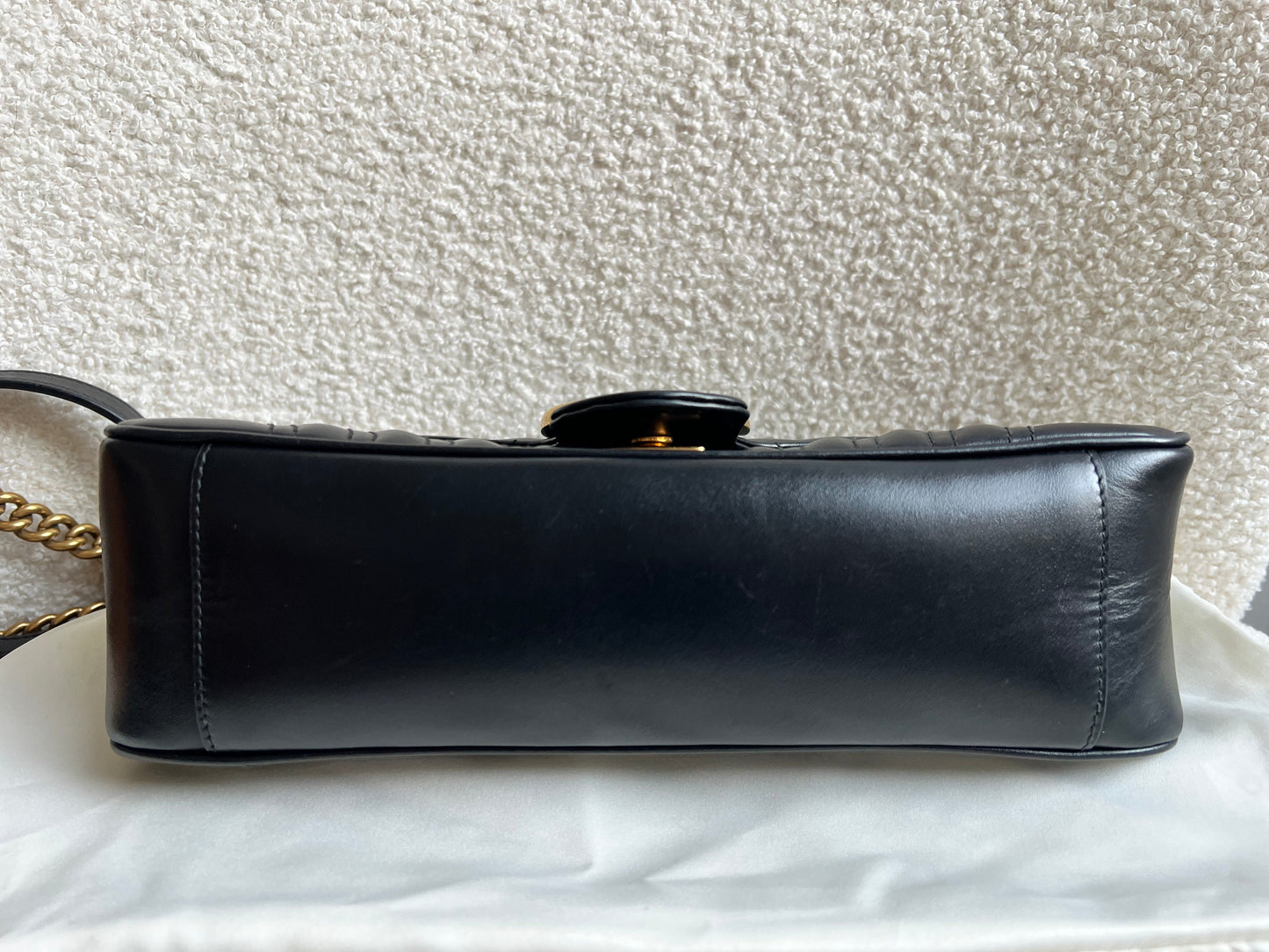 Gucci GG Black Marmont Small Shoulder Bag (RRP £2070)