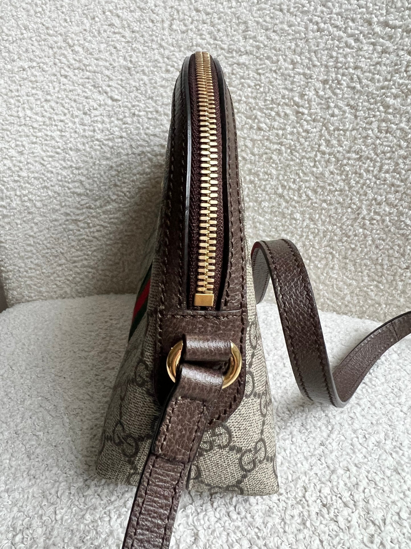 Gucci Ophidia GG Supreme Rounded Top Shoulder Bag (RRP £1,380)