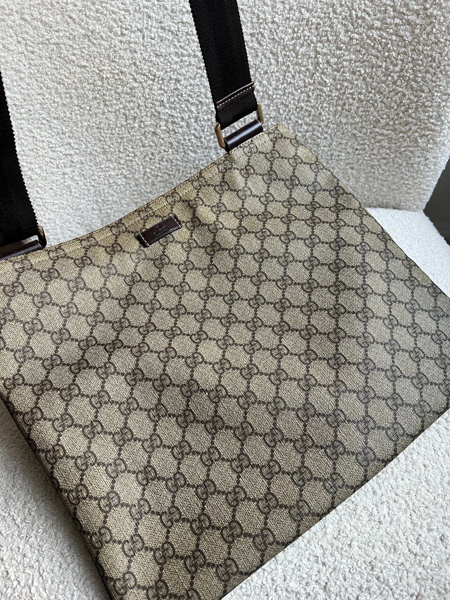 Gucci GG Canvas Messenger Bag