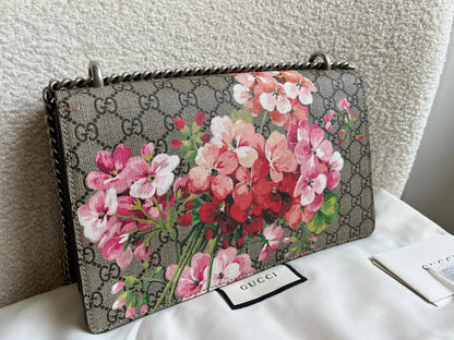 Gucci Dionysus GG Blooms Small Shoulder Bag