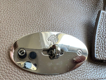 Mulberry Mushroom Grey Regular Lily with Silver Hardware (RRP £995)