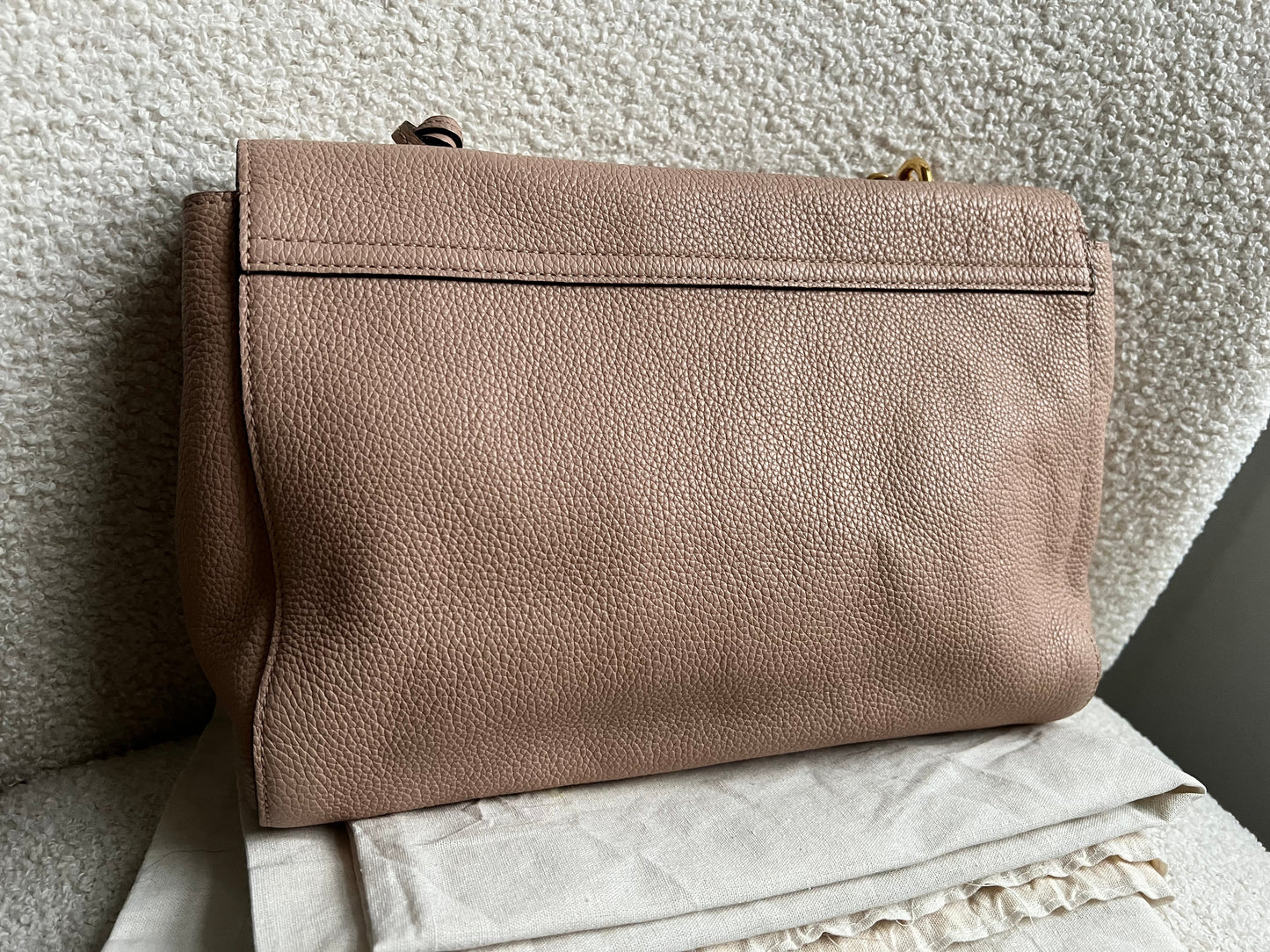 Mulberry Rosewater Medium Lily with Gold Hardware (RRP £1095)