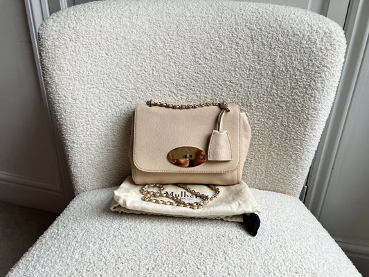 Mulberry Buttercream Regular Lily with Gold Hardware (RRP £995)