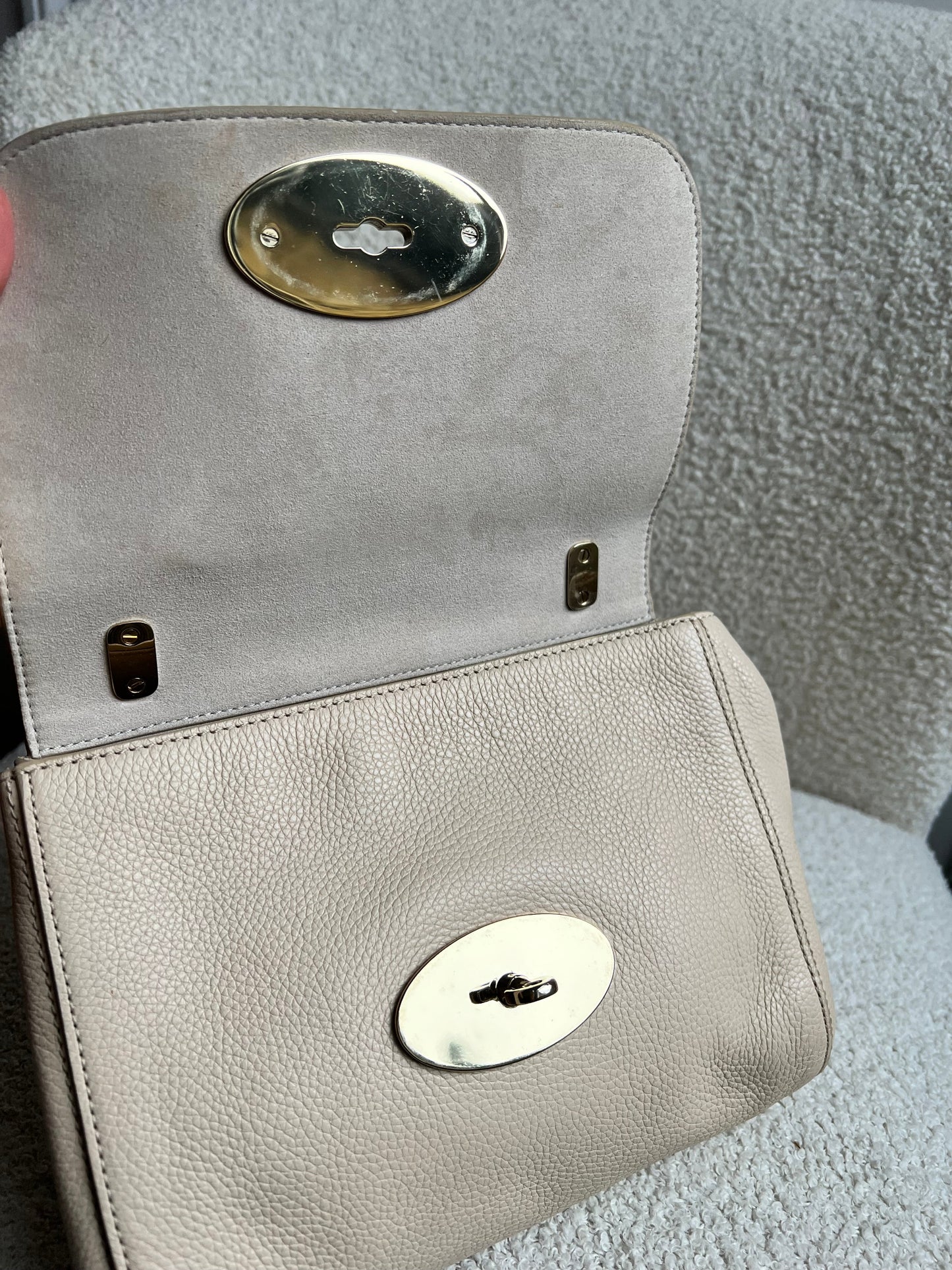 Mulberry Buttercream Regular Lily with Gold Hardware (RRP £995)