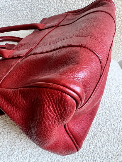 Mulberry Poppy Red Bayswater Satchel (RRP £995)