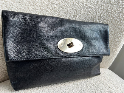 Mulberry Black Clemmie Clutch (RRP £695)