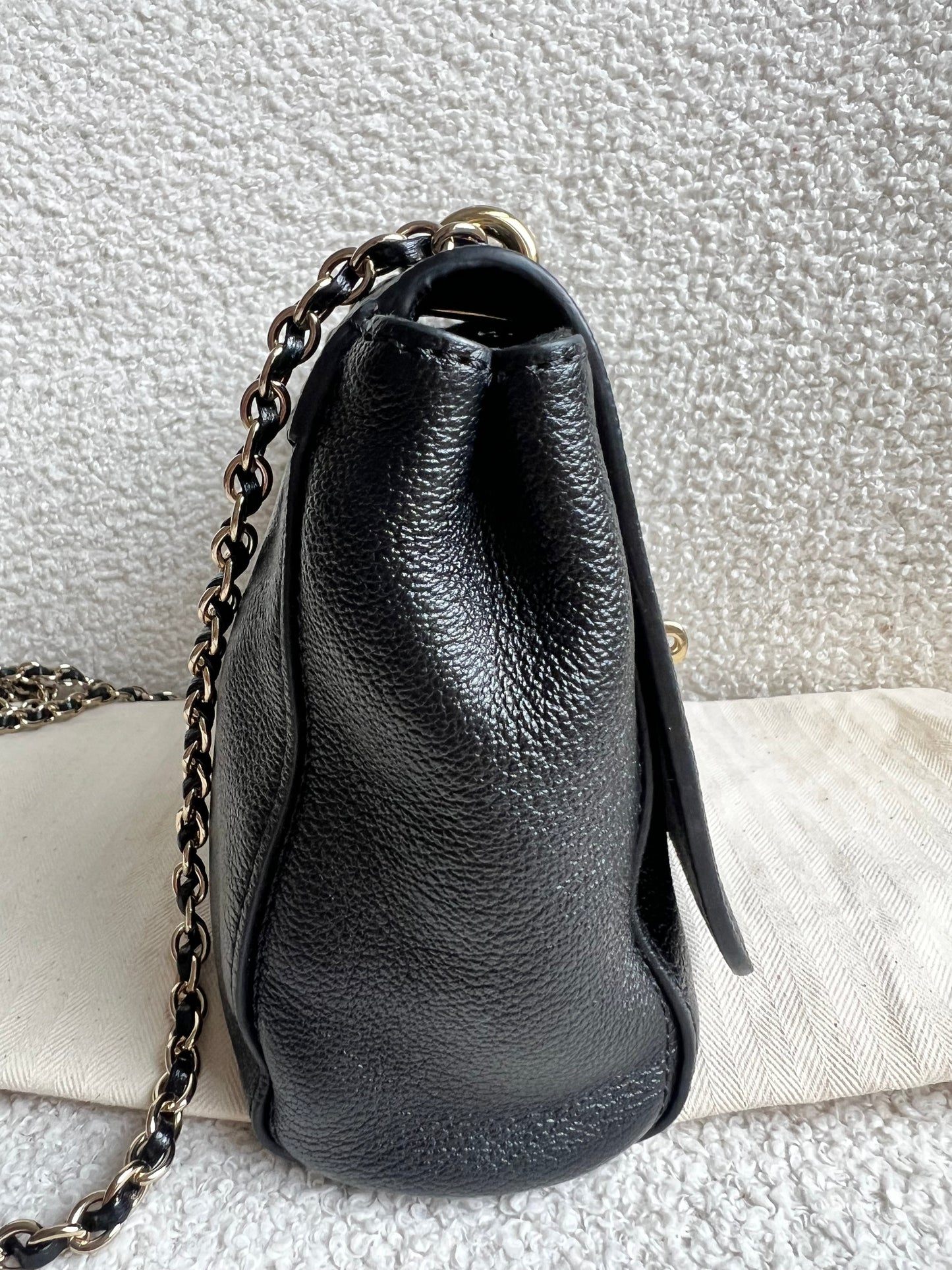 Mulberry Black Regular Lily with Gold Hardware (RRP £995)