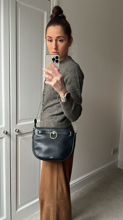 Mulberry Black Brockwell Satchel (RRP £895)