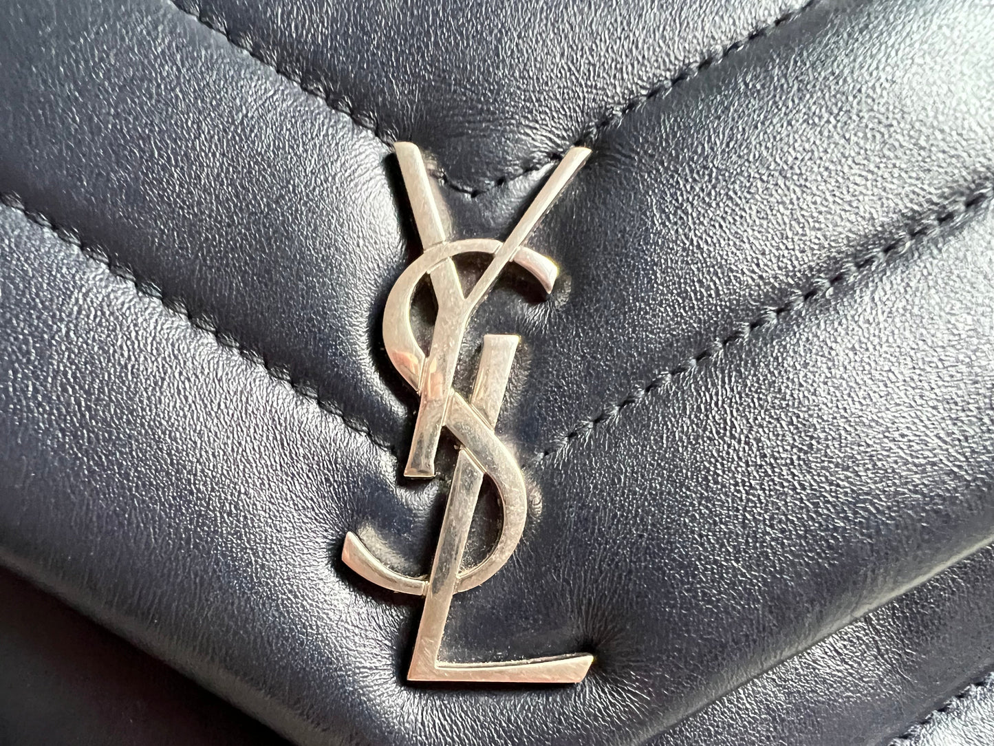 Yves Saint Laurent (YSL) Navy Blue Toy Lou Lou (RRP £1350)