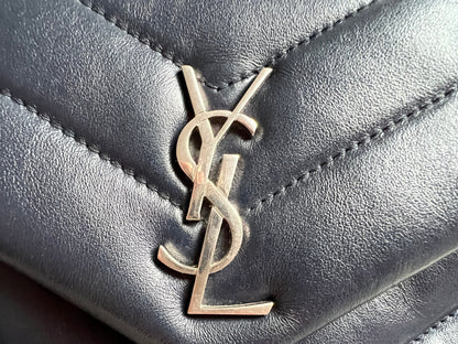 Yves Saint Laurent (YSL) Navy Blue Toy Lou Lou (RRP £1350)