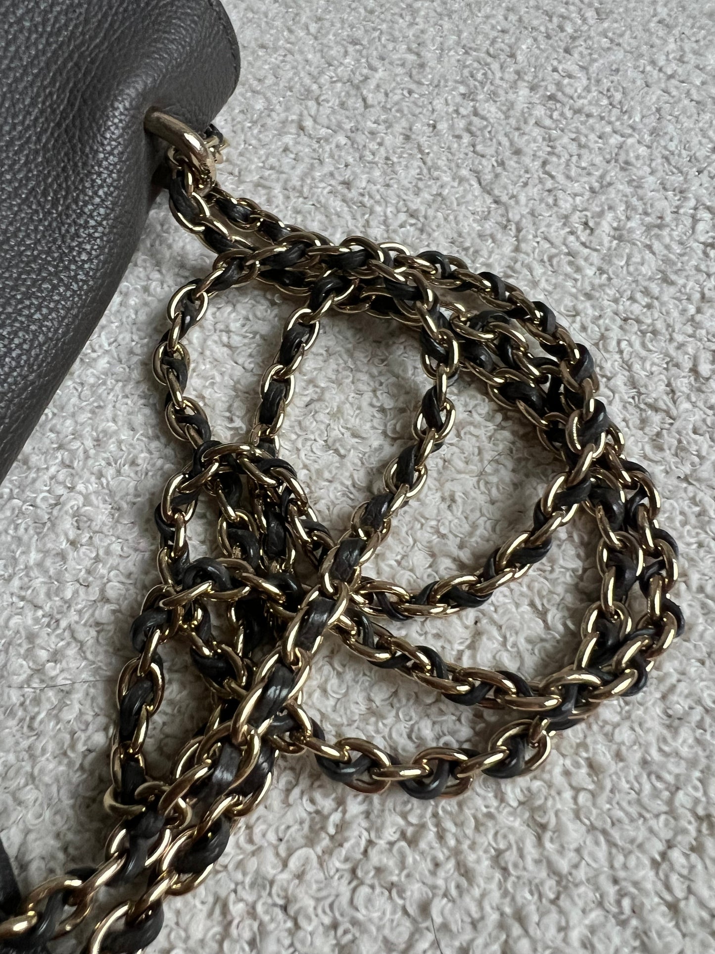 Mulberry Grey Regular Lily with Gold Hardware (RRP £995)