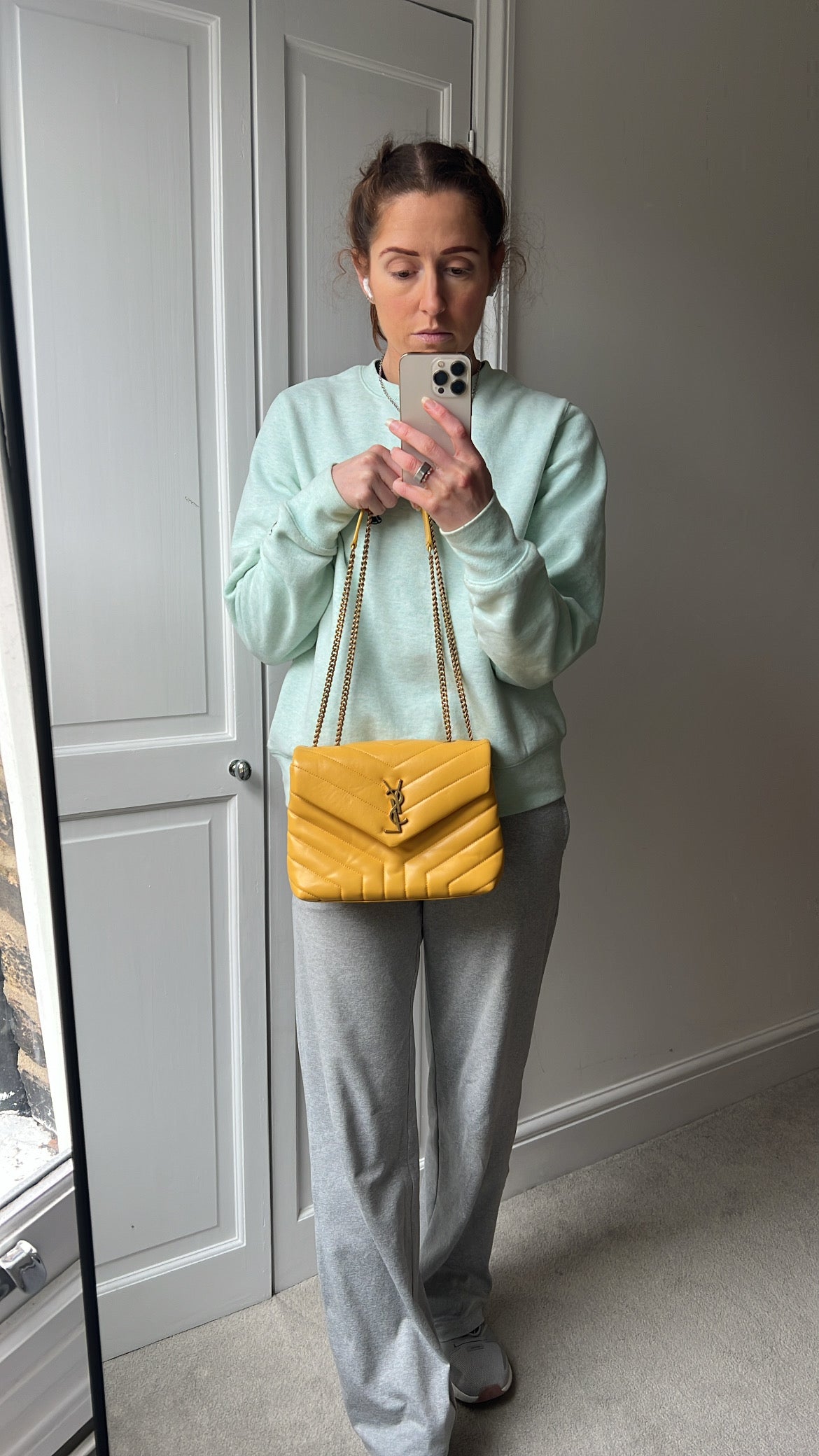 Yves Saint Laurent (YSL) Yellow Small Lou Lou (RRP £1,900)