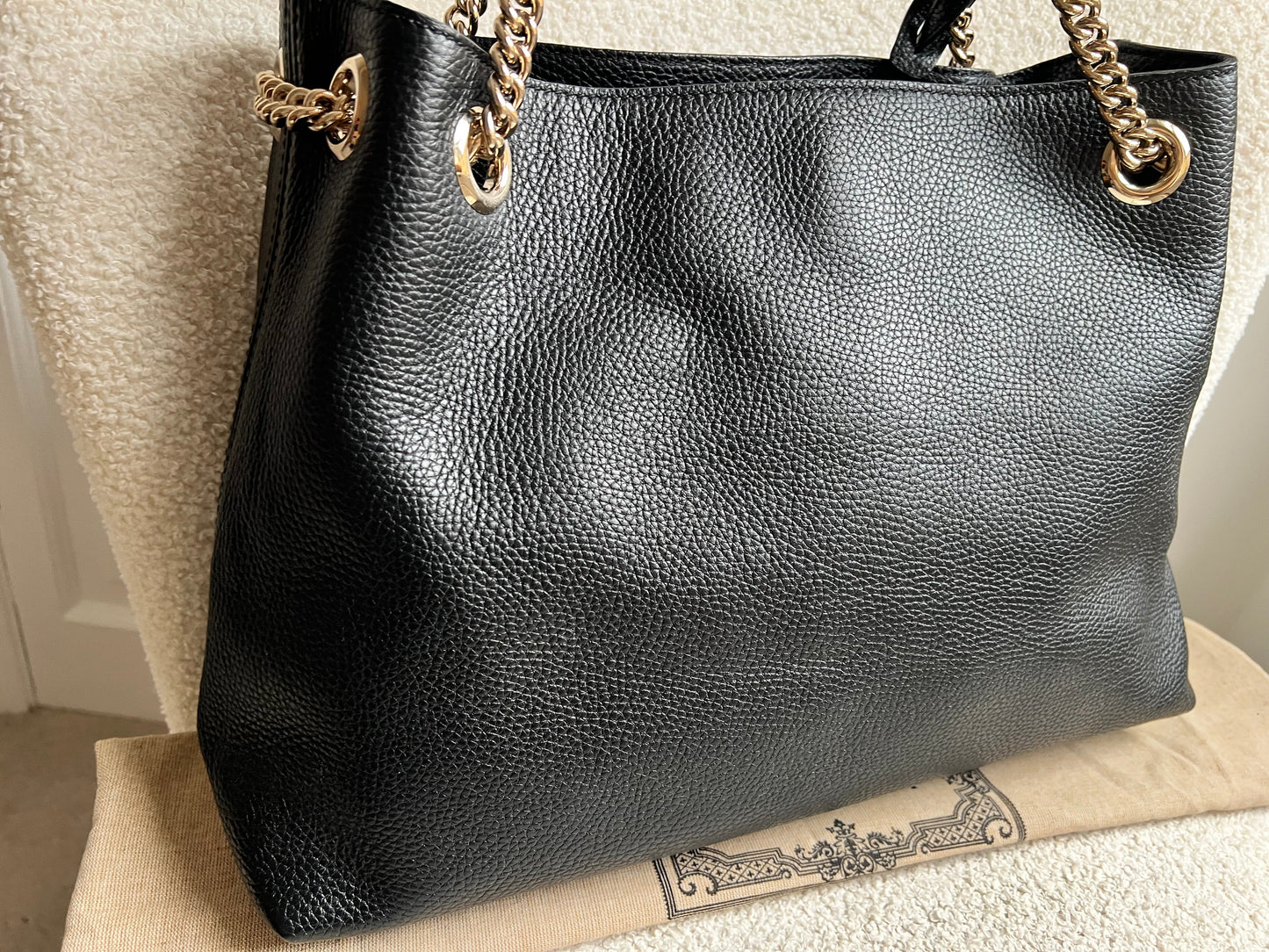 Gucci Black Soho Chain Tote (RRP £1350)