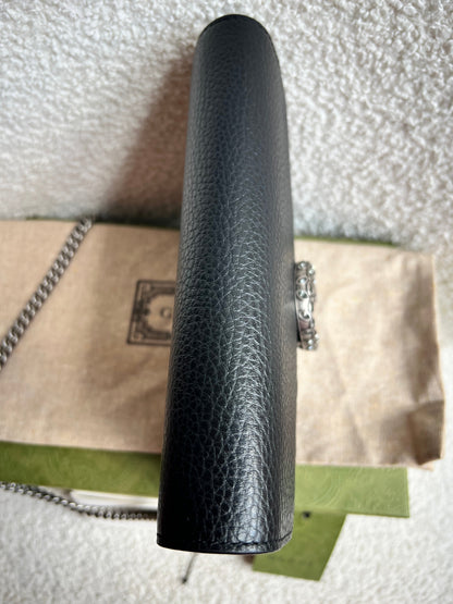 Gucci Dionysus Black Mini Chain Bag (RRP £1420)