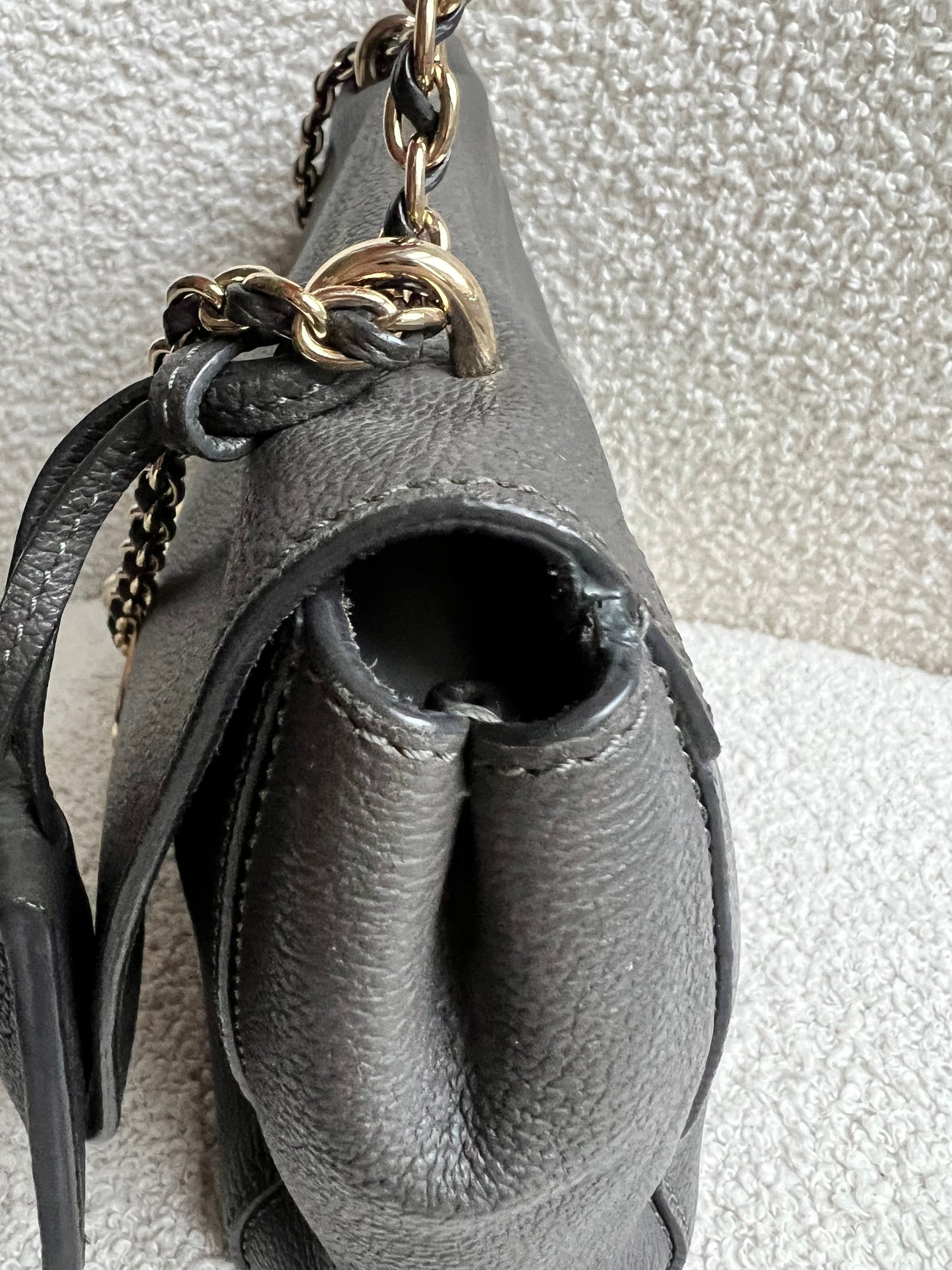 Mulberry Grey Regular Lily with Gold Hardware (RRP £995)