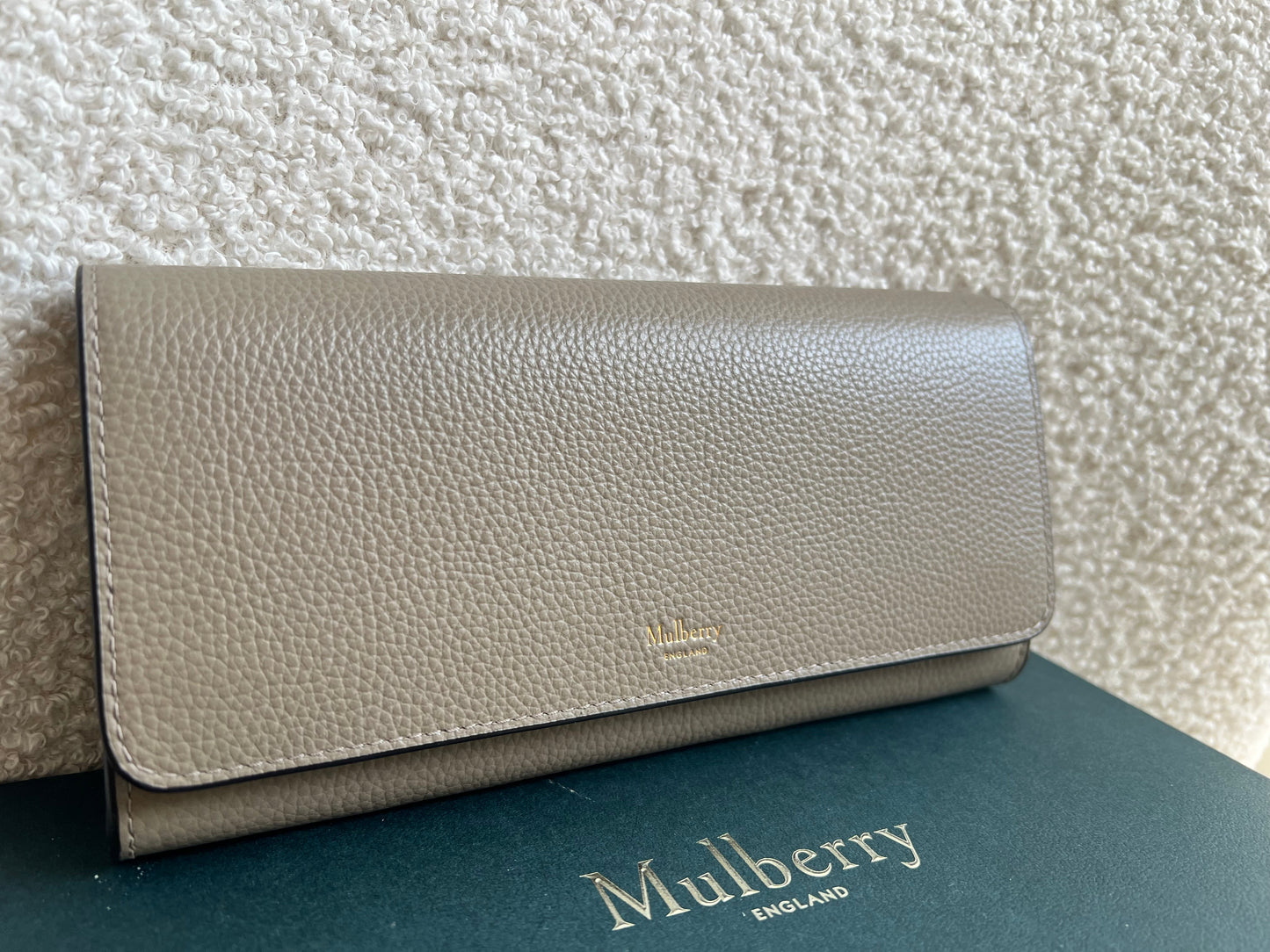 Mulberry Clay Continental Wallet (RRP £375)