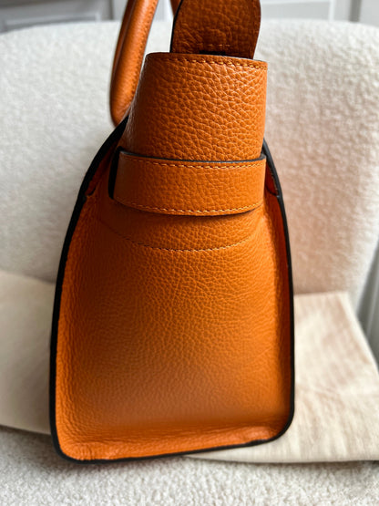 Mulberry Orange Small Zipped Bayswater (RRP £1,195)
