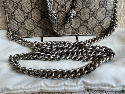 Gucci Dionysus GG Supreme Mini Shoulder Bag (RRP £1,890)