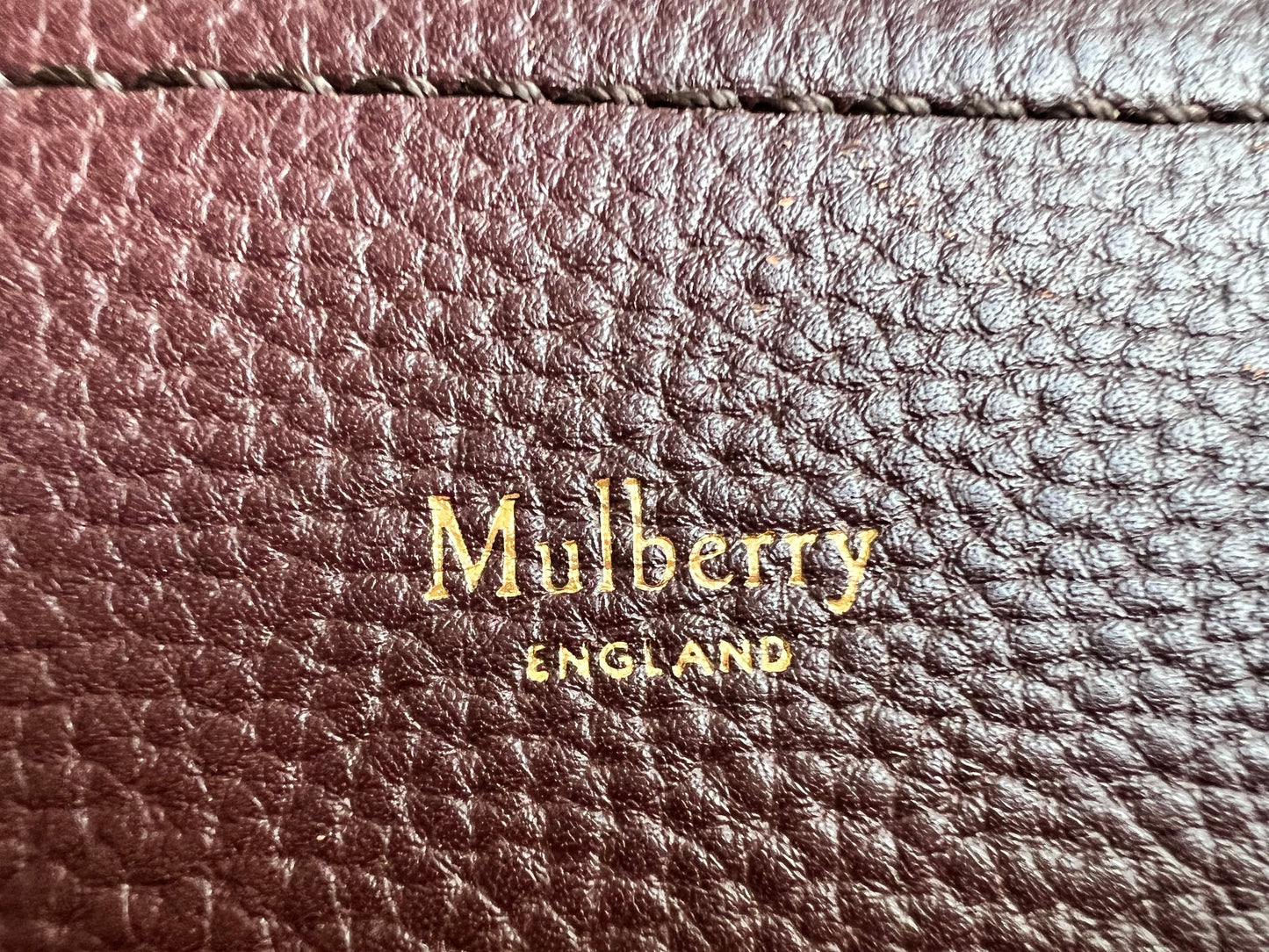 Mulberry Oxblood Amberley Satchel (RRP £1,195)