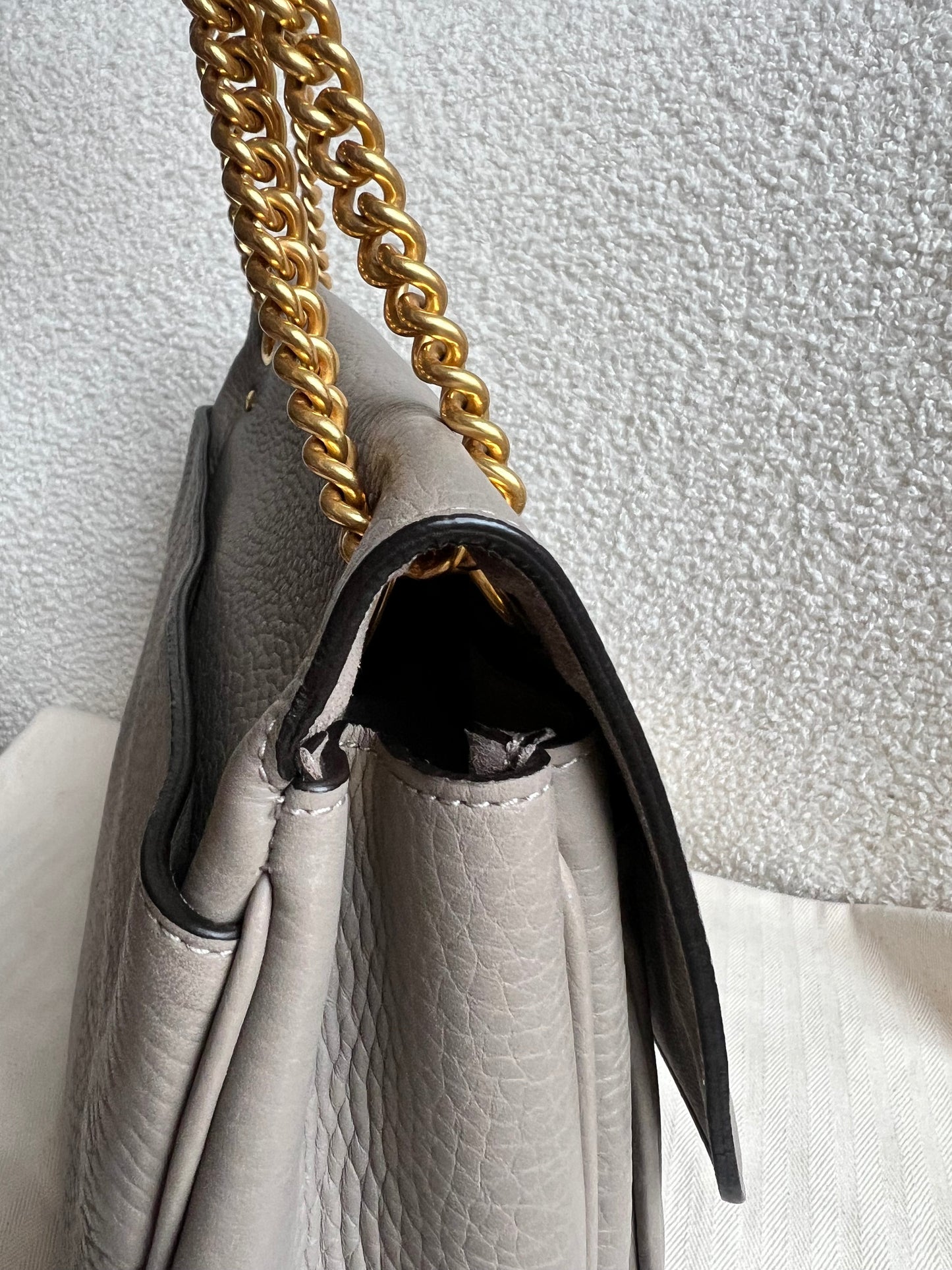 Mulberry Solid Grey Darley Shoulder Bag (RRP £1095)