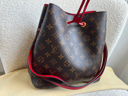 Louis Vuitton Neo Noe Monogram Coquelicot (RRP £1,790)