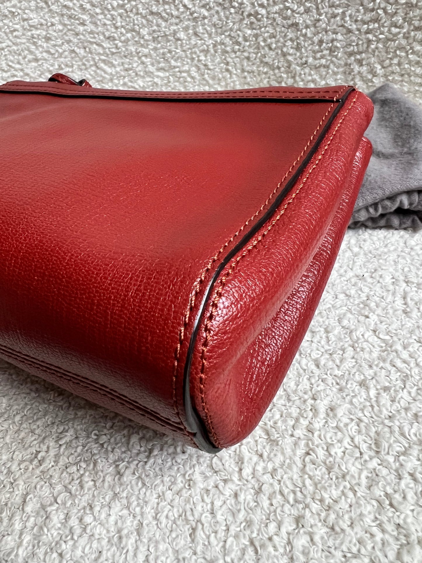 Mulberry Rust Regular Lily with Silver Hardware