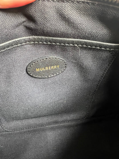 Mulberry Black Small Somerset Satchel