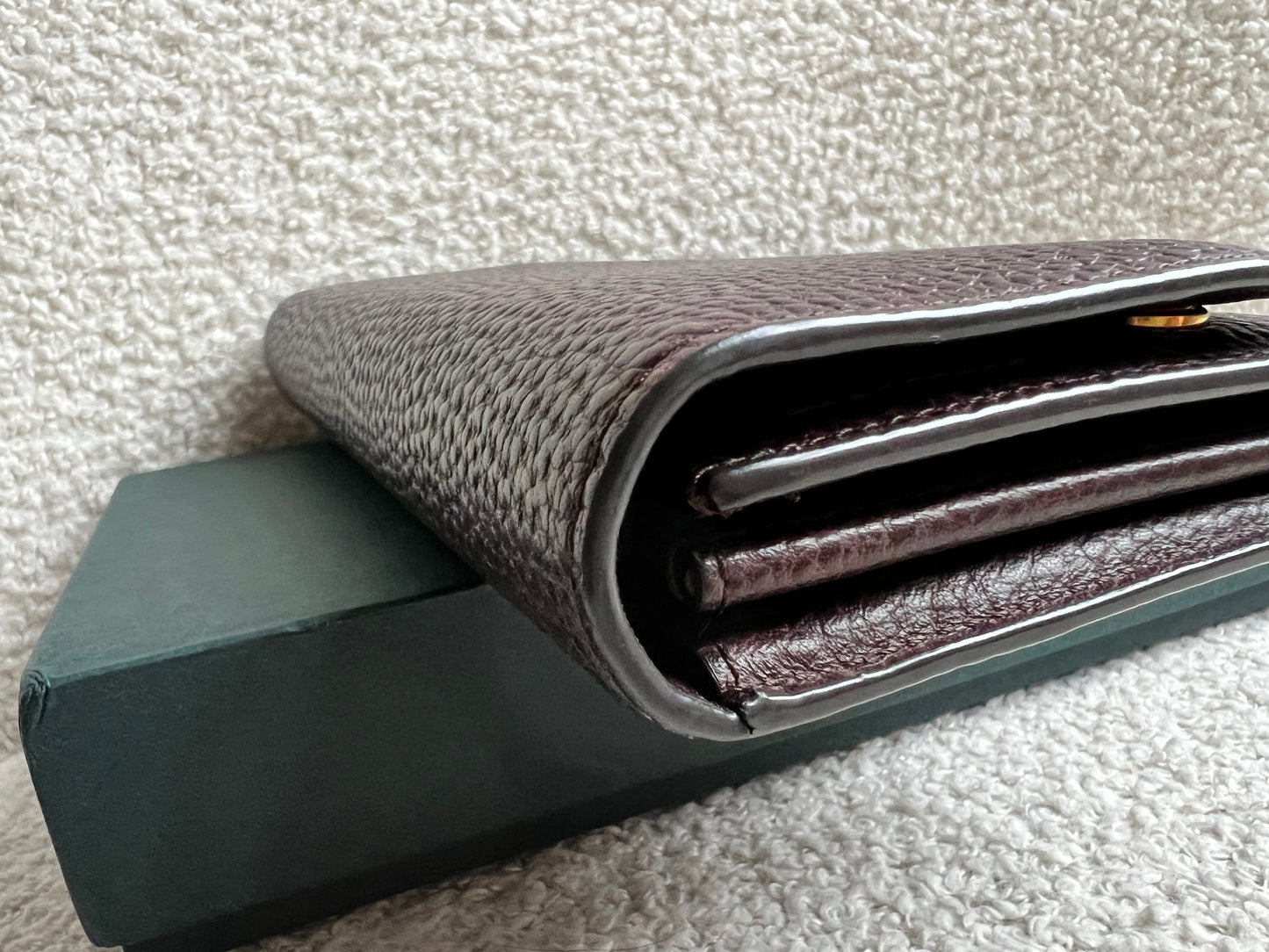 Mulberry Oxblood Continental Wallet (RRP £375)