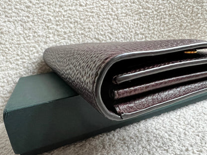 Mulberry Oxblood Continental Wallet (RRP £375)