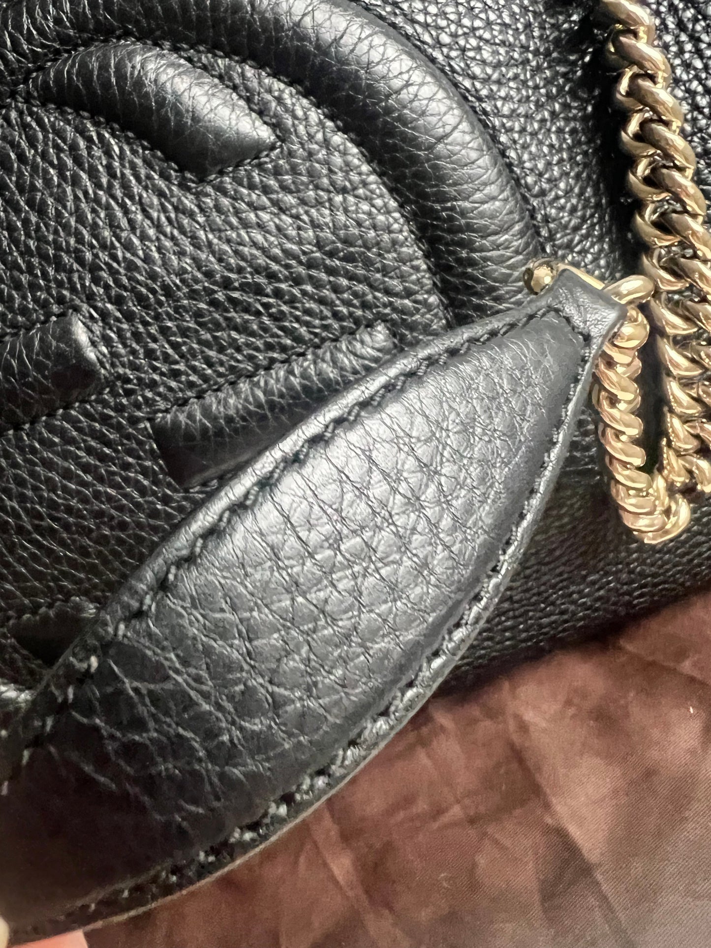 Gucci Black Soho Chain Tote (RRP £1350)