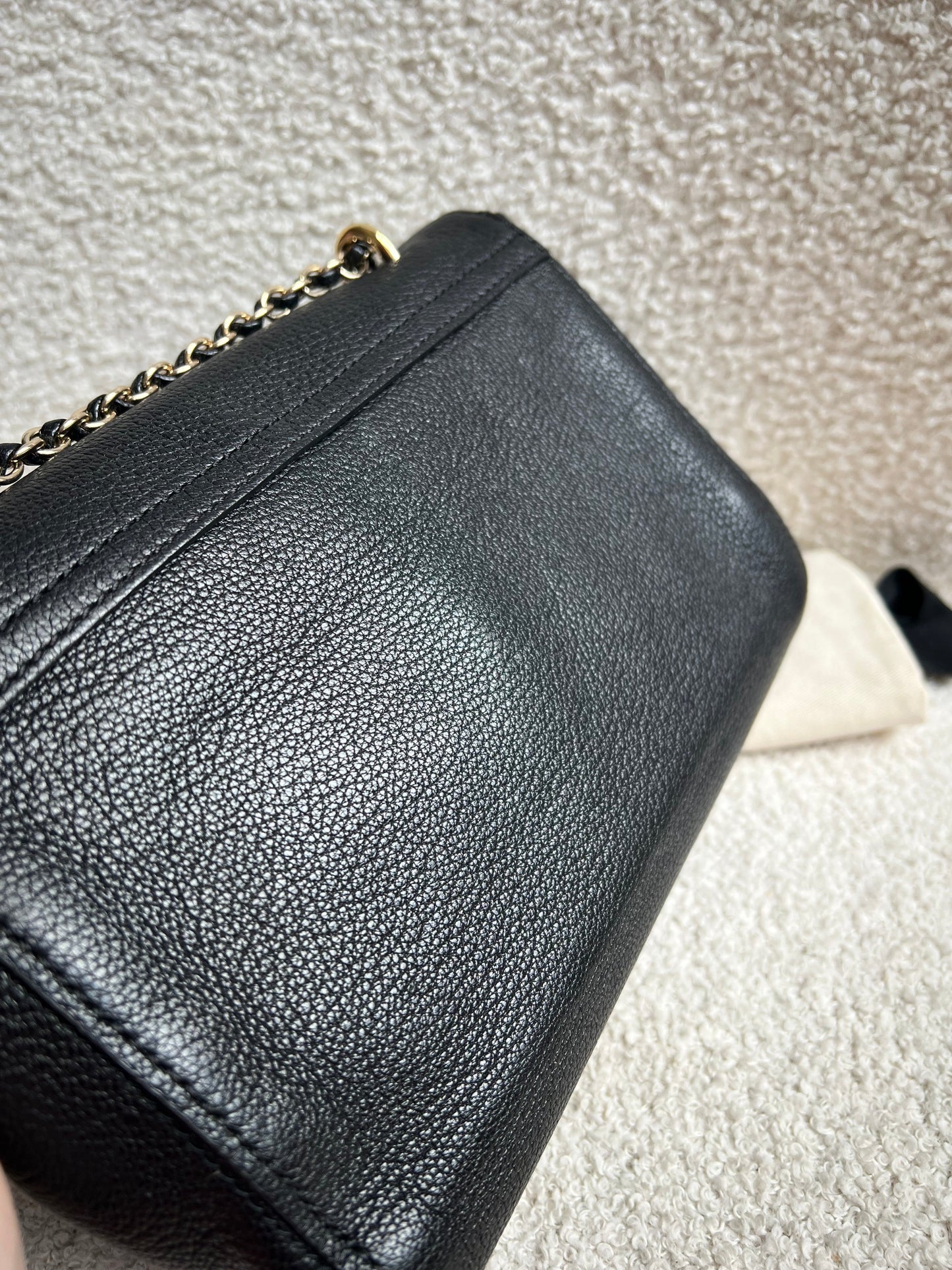 Mulberry Black Regular Lily with Gold Hardware (RRP £995)