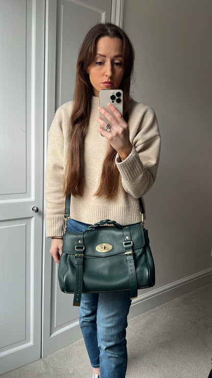 Mulberry Green Regular Alexa (RRP £1250)