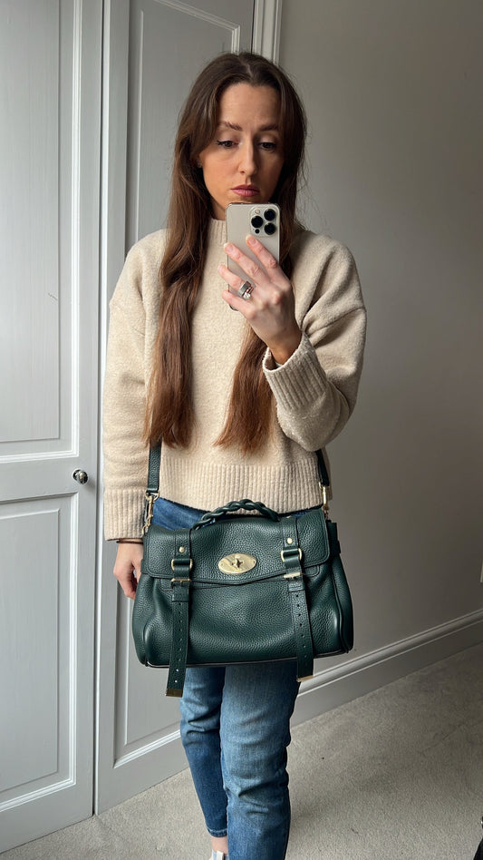 Mulberry Green Regular Alexa (RRP £1250)