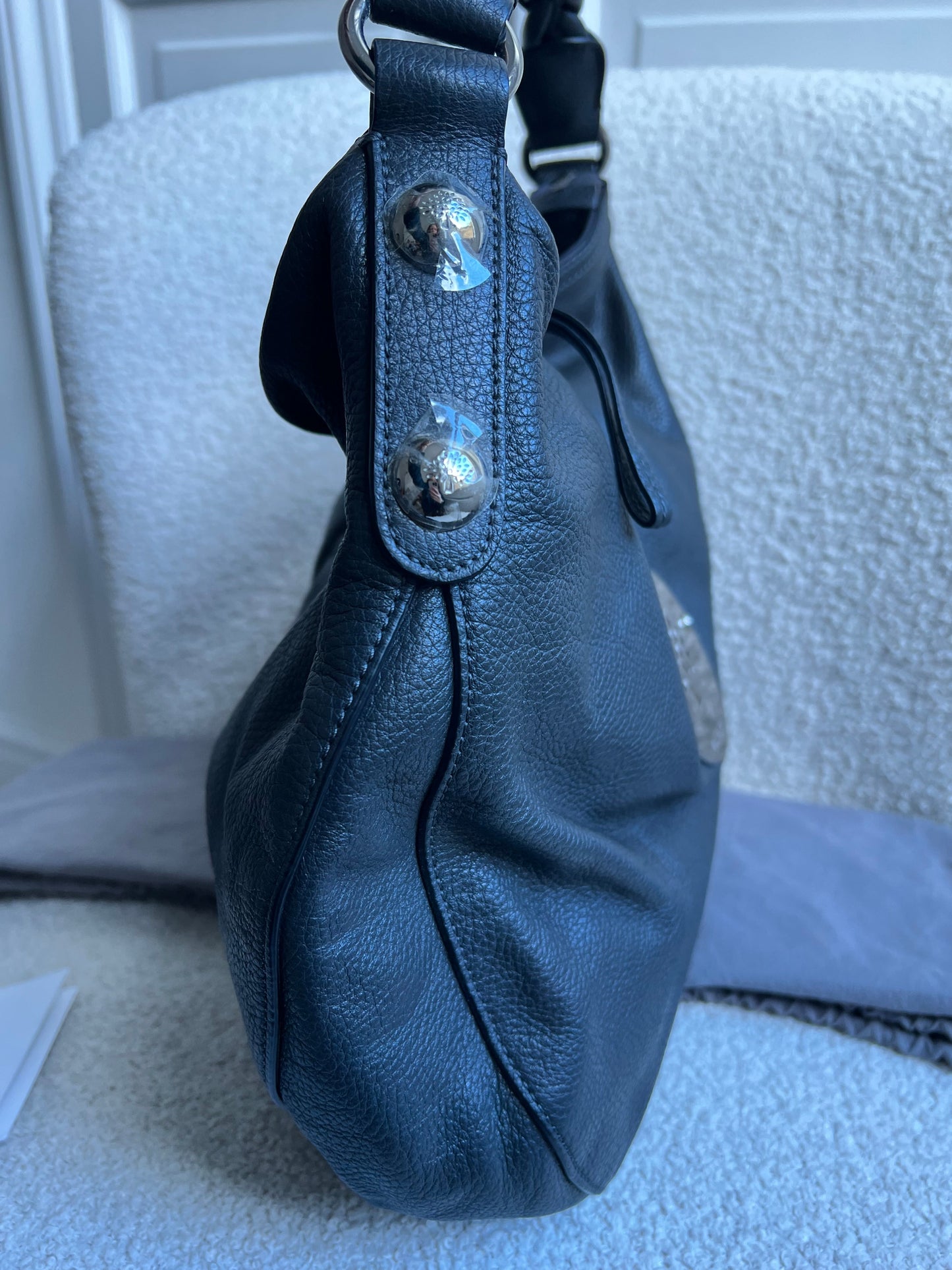Mulberry Graphite Grey Daria Hobo (RRP £795)