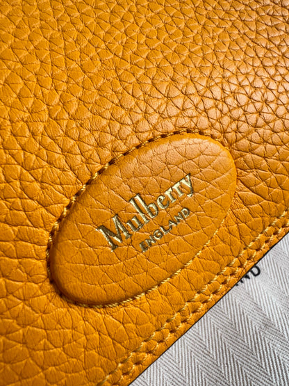 Mulberry Billie in Double Yellow Small Classic Grain (RRP £895)