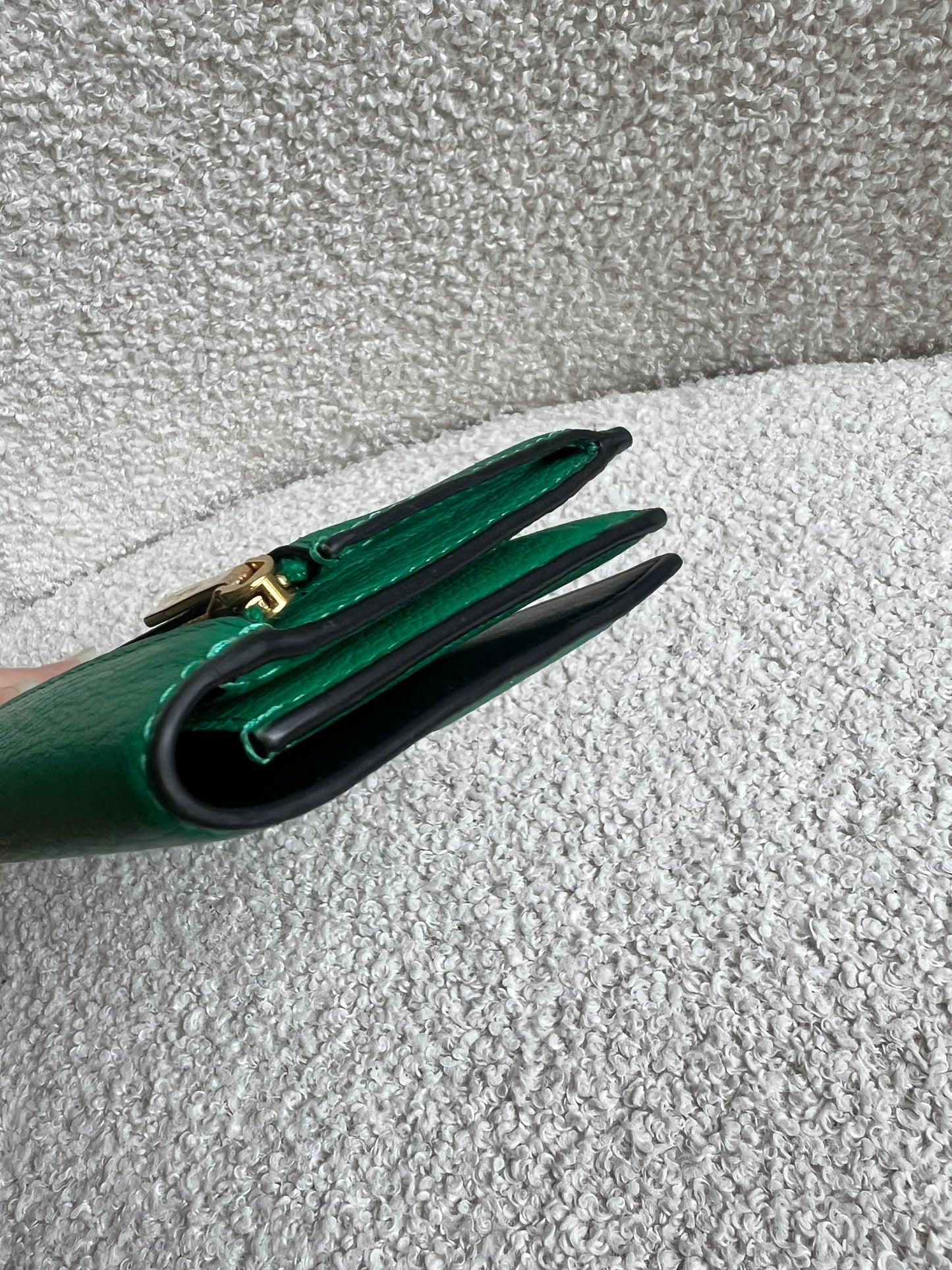Mulberry Green Sadie Continental Wallet