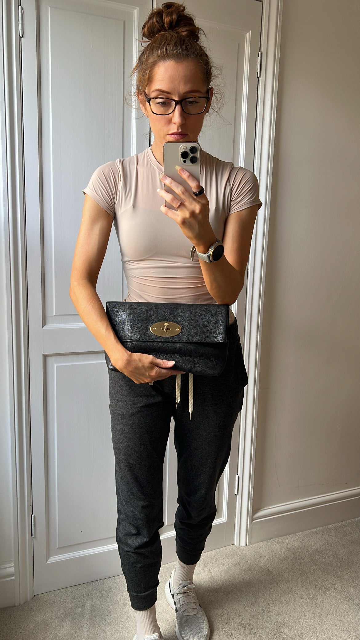 Mulberry Black Clemmie Clutch (RRP £695)