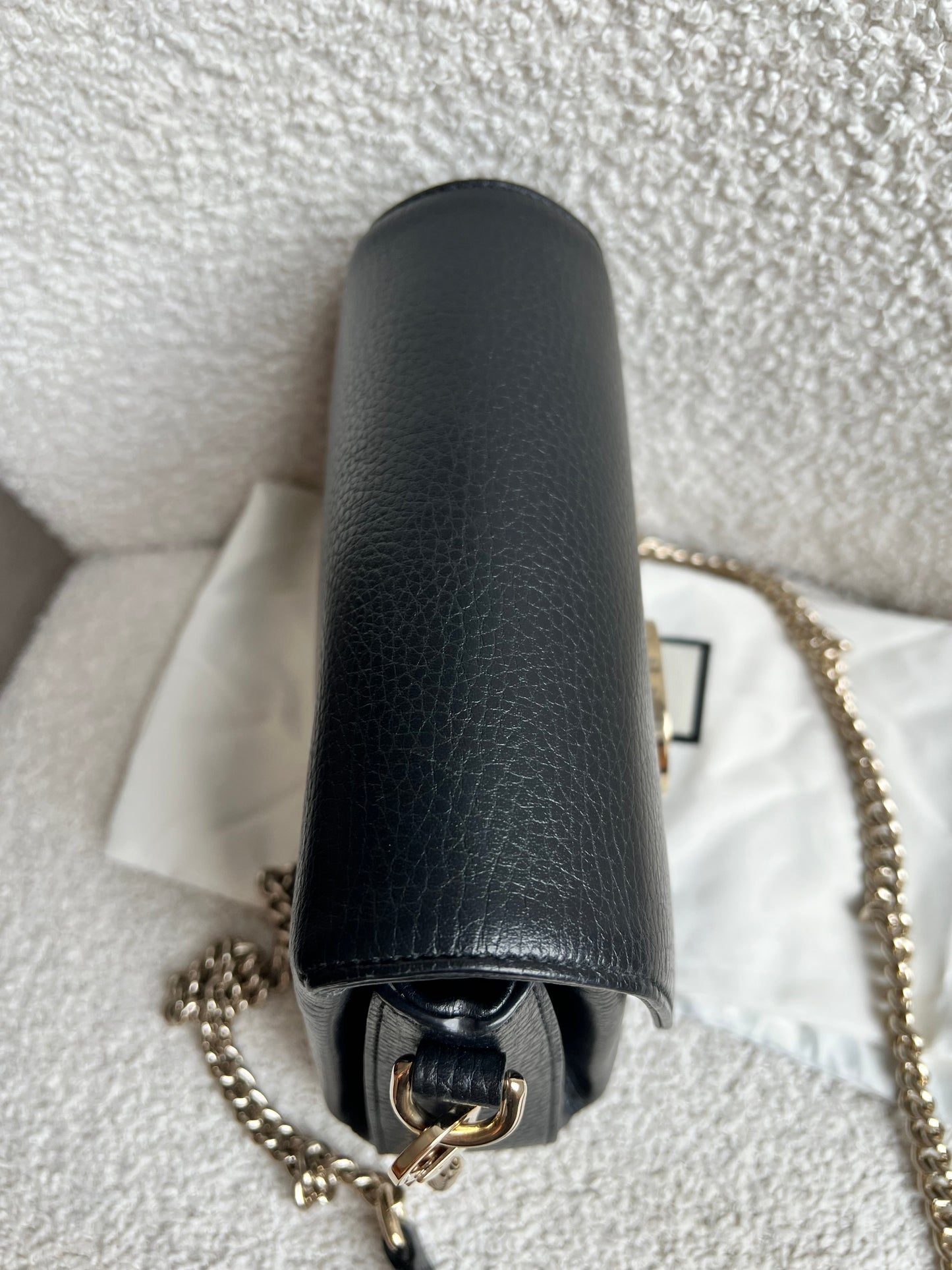 Gucci Interlocking GG Black Small Cross Body Bag