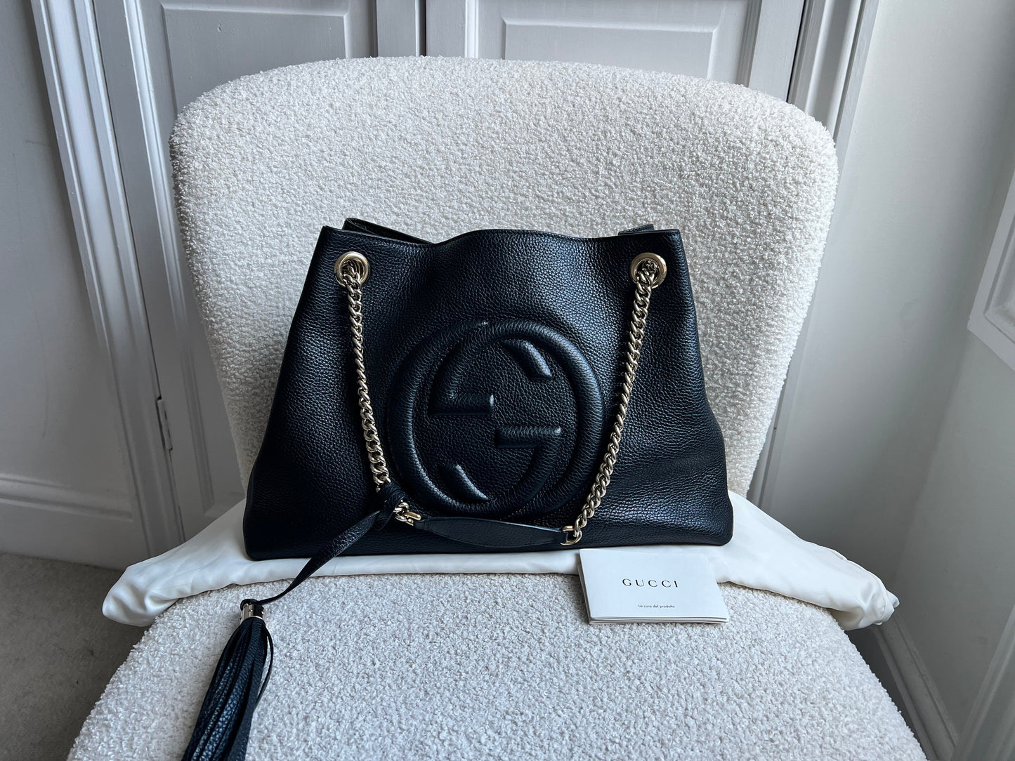 Gucci Black Soho Chain Tote (RRP £1350)