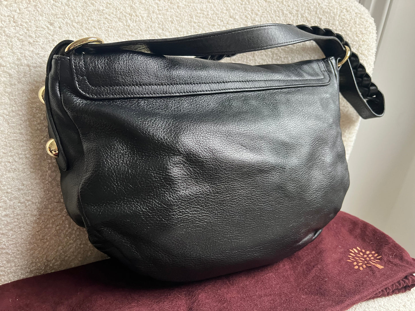 Mulberry Black Daria Satchel (RRP £795)