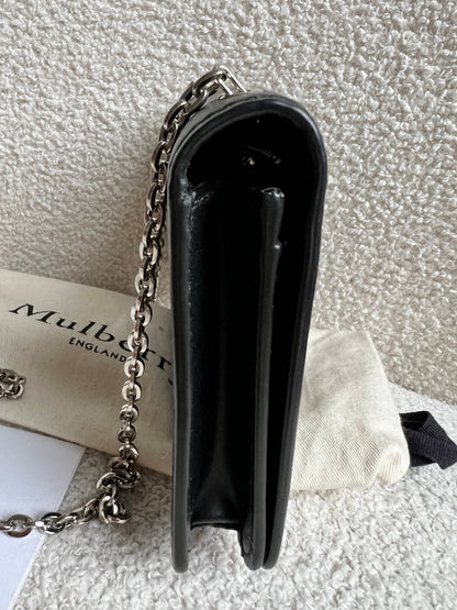 Mulberry Black Bayswater Clutch (RRP £495)