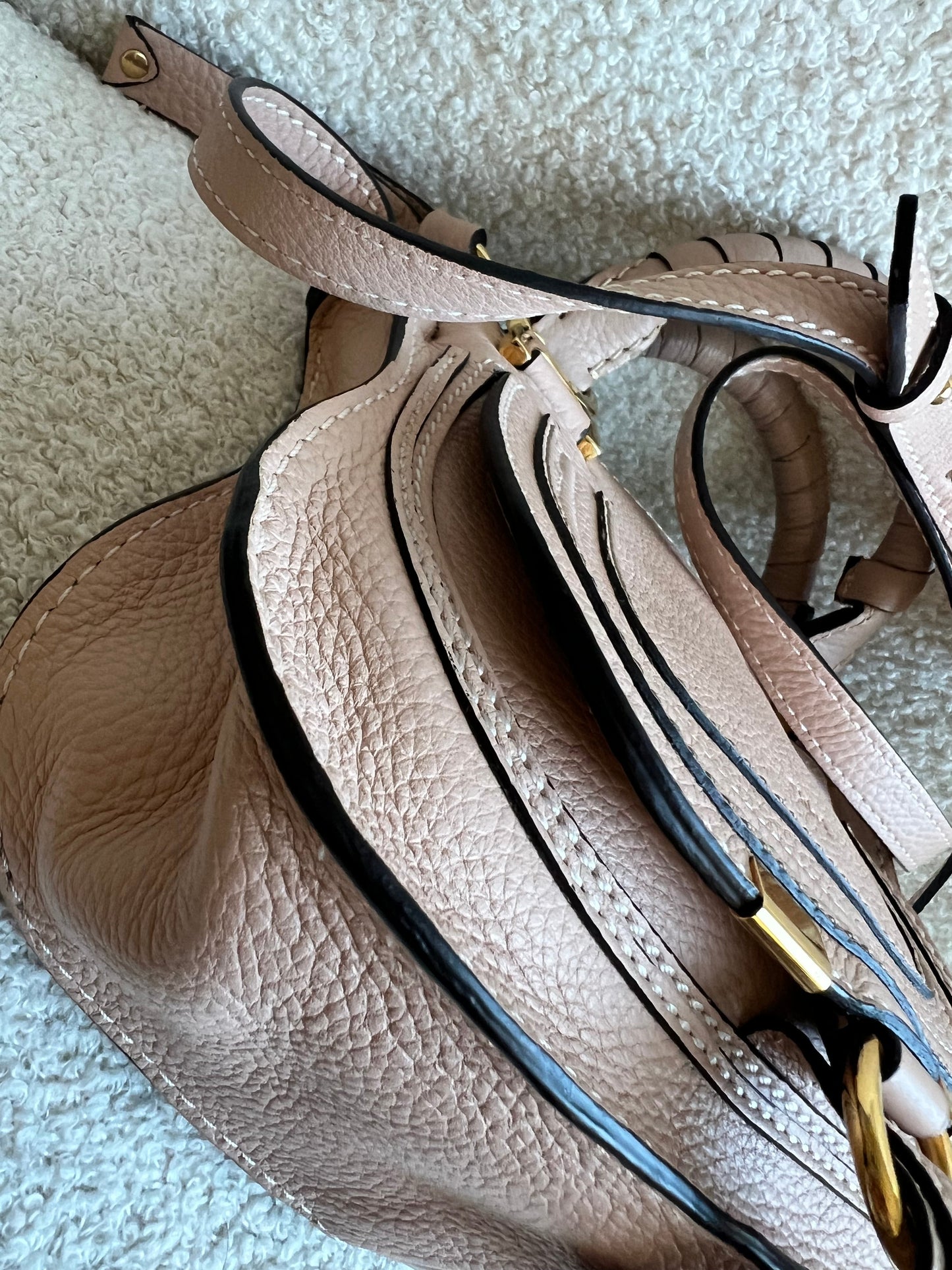 Chloe Softy Pink Mini Marcie Handbag (RRP £1050)