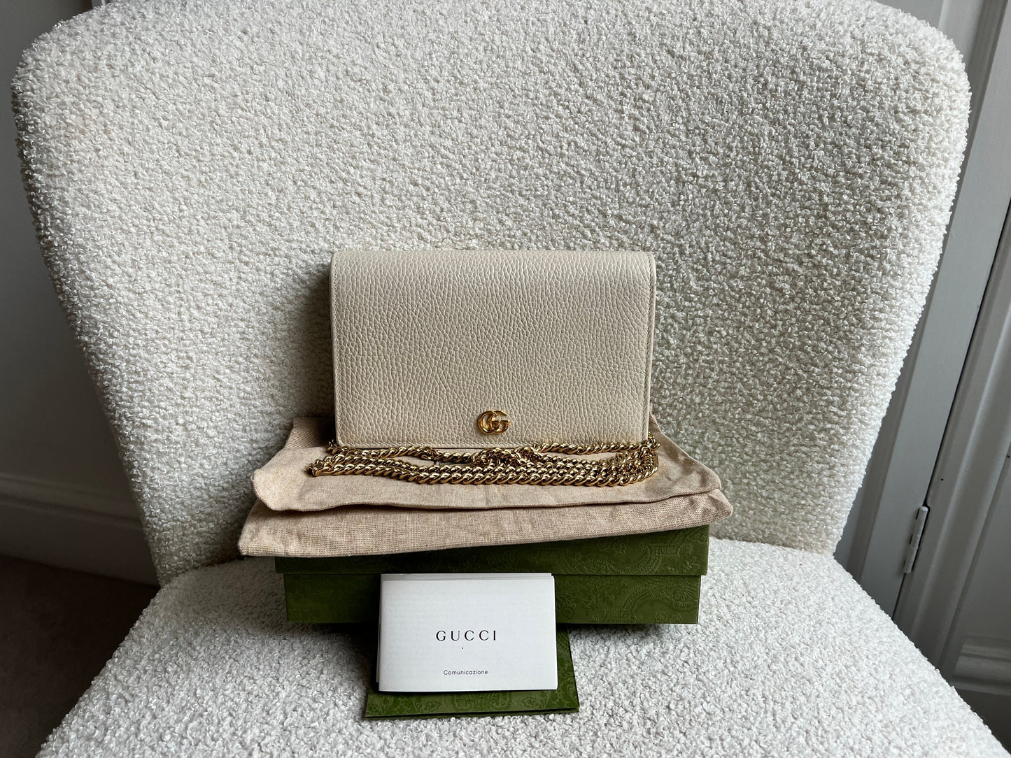 Gucci GG Marmont Chain Wallet (RRP £790)