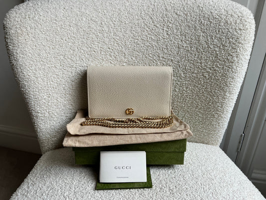 Gucci GG Marmont Chain Wallet (RRP £790)