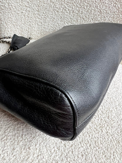 Mulberry Black Medium Lily with Silver Hardware (RRP £1095)