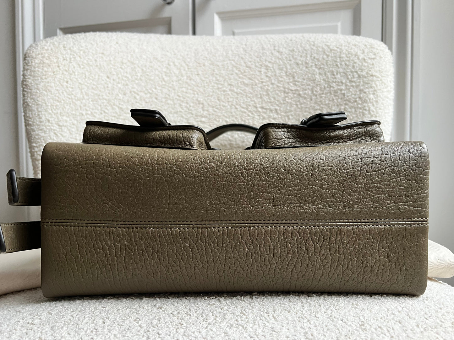 Mulberry Linen Green Maggie (RRP £995)