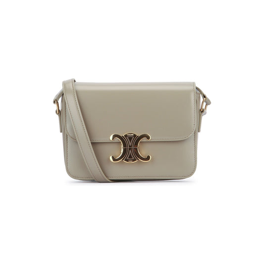 TEEN TRIOMPHE BAG IN shiny calfskin