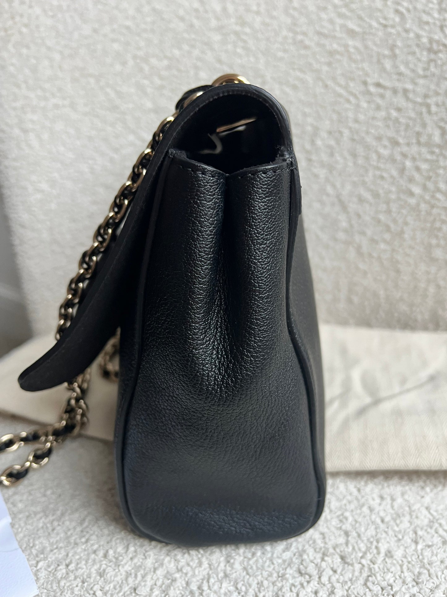 Mulberry Black Medium Lily with Gold Hardware (RRP £1195)